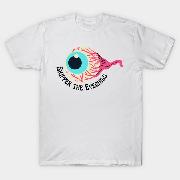 Large Skipper the Eyechild Garth Marenghi’s Darkplace T-Shirt by mywanderings